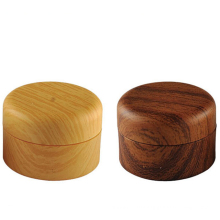 China supplier custom design wooden AS cosmetic plastic empty 20ml face cream jar
